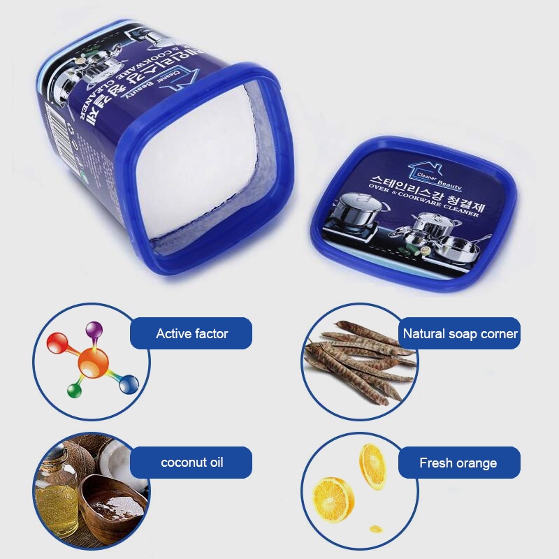 Cream Pembersih Kerak Karat Stainless Steel | Stainless steel Cleaning Paste Ampuh Bersihkan Kerak Karat | Krim Pembersih Kerak Karat Panci