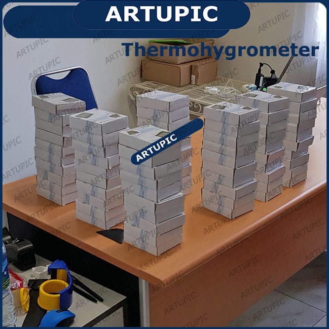 Thermohygrometer Temperatur Thermometer HTC 2 Pengukur Suhu dan Kelembapan Udara Kandang