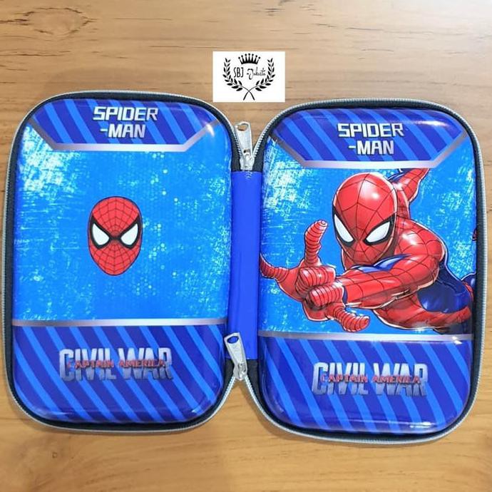 

Promo !!!! Termurah !!! Tempat pensil Smiggle lookalike Hardcase 3D EVA waterproof Avengers - IRON