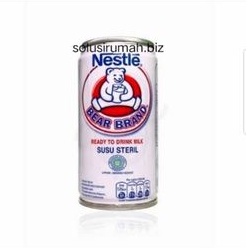 

susu bear brand beruang naga susu steril 189ml 189 ml asli plain sehat