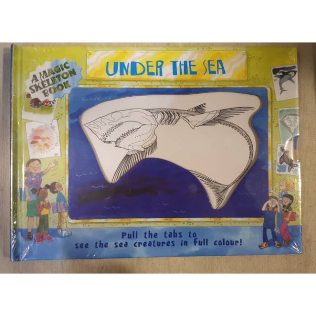 MAGIC SKELETON BOOK UNDER THE SEA