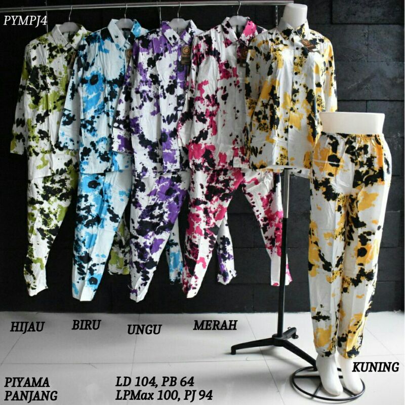 piyama panjang/baju tidur/batik pekalongan