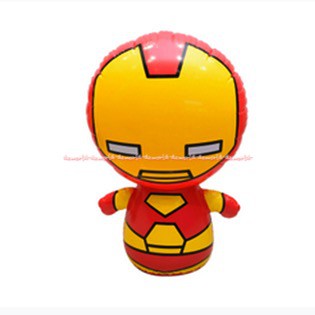 Marvel Tumbler Boneka Balon Tiup Kapten America 60cm Balon Tinju