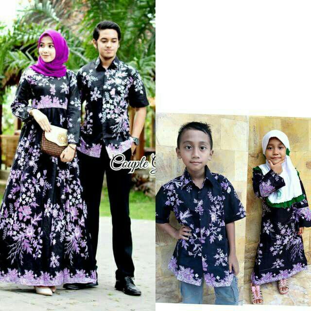 [ada Anak] Termurah Batik Couple Hayunda Anami Sarwendah Family Modern Ada Anak Cowok Cewek