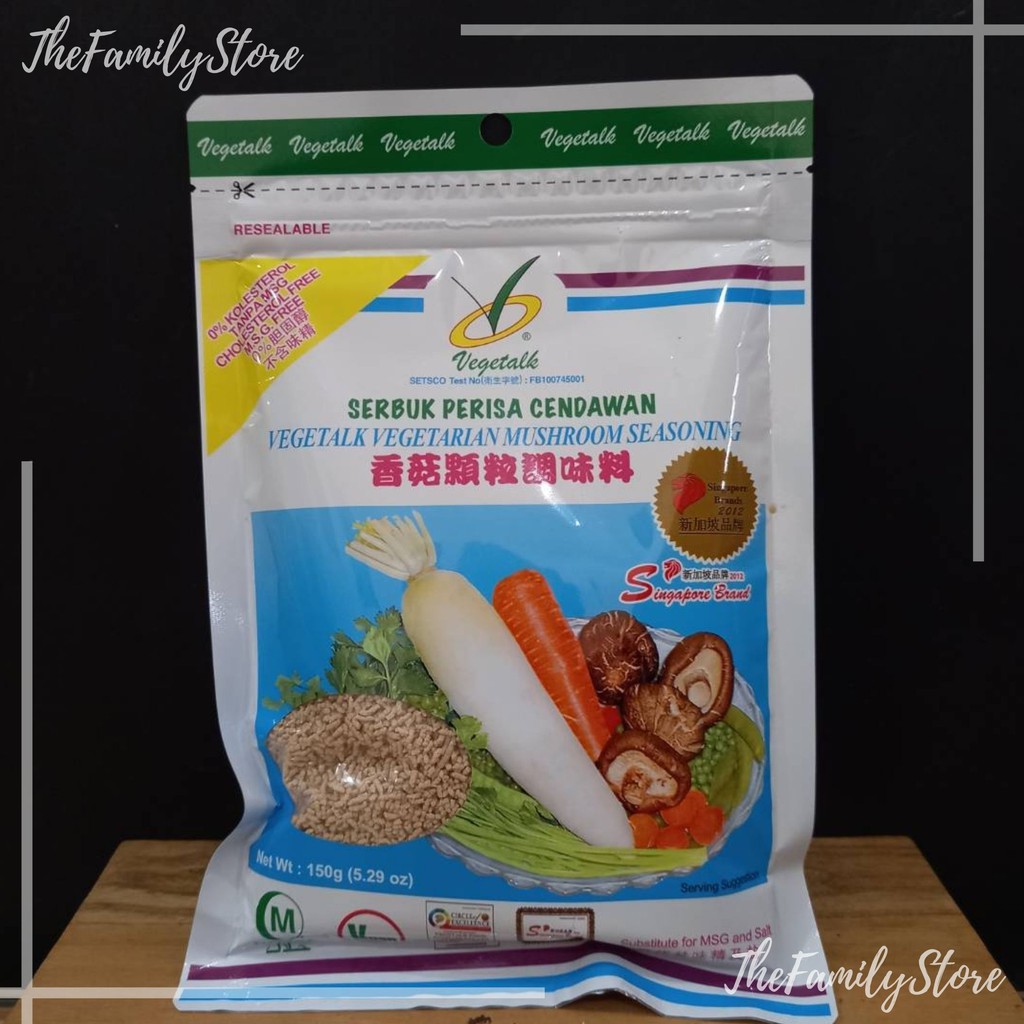 

Vegetalk Vegetarian Mushroom Seasoning NO MSG