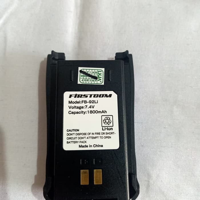 FIRSTCOM FB-92LI BATERAI HT DJ-CRX1 DJ-CRX5 DJ-CRX3 DJ CRX1 CRX5 EBP92