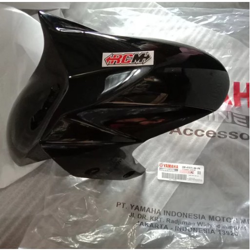 SLEBOR SPAKBOR DEPAN FENDER FRONT NMAX N MAX N-MAX HITAM GLOSSY ORI ORIGINAL YAMAHA 2DP-F1511-00-P0