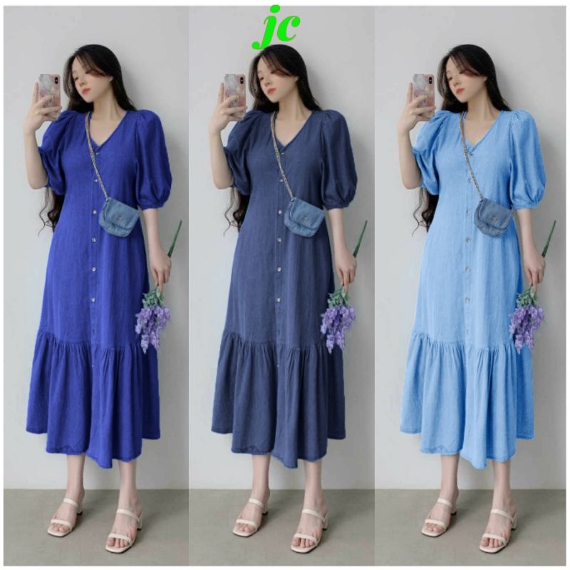 JCTK - Dres Karamoy / Dress Casual Wanita Terbaru Kekinian