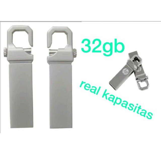 flasdisk besi polos 32gb 16gb 8gb 4gb  / usb metal polos 32gb