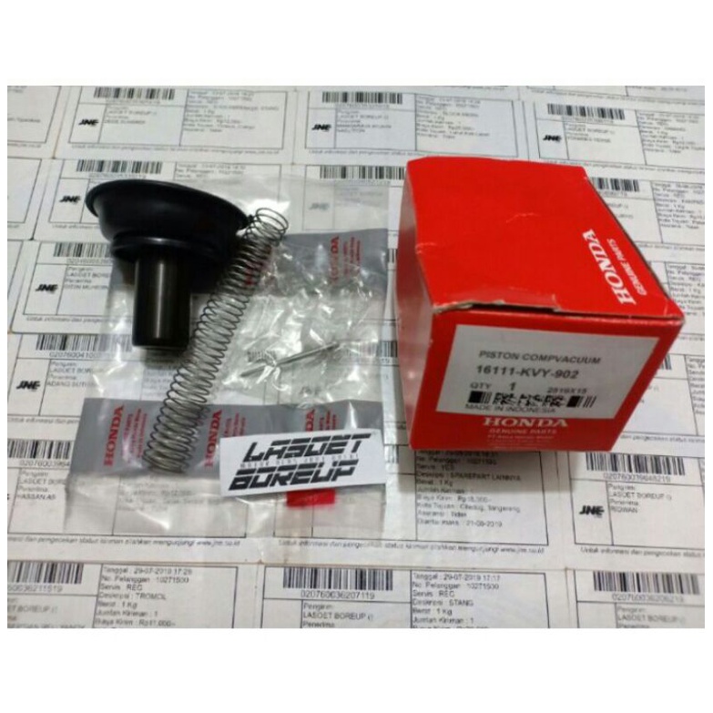 VACUM VAKUM PAKUM SET ASSY HONDA KVB - BEAT VARIO SCOOPY SPACY FINO - karbu old lama karburator 110 