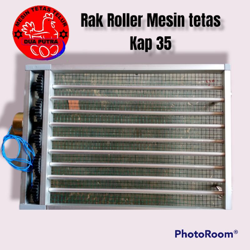 Rak roller mesin tetas telur
