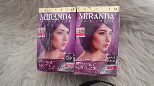 warna lengkap - [ BISA GOSEND ] MIRANDA HAIR COLOUR / CAT RAMBUT MIRANDA