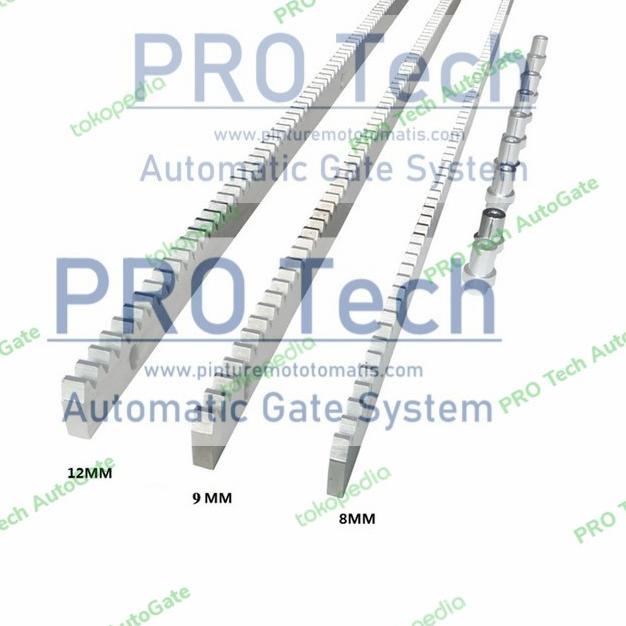 Rel Pintu Sliding Gerbang Otomatis Gear Rack