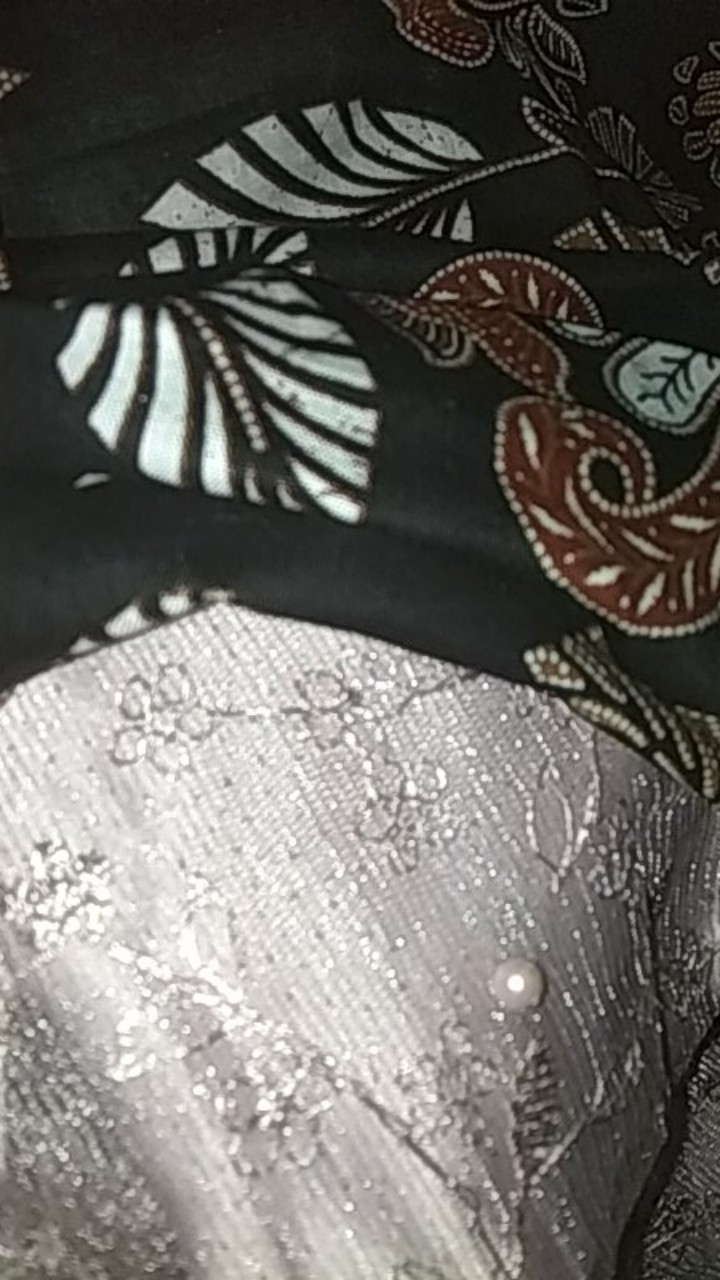 Maura Couple - Sania Ruffle Batik Couple Ori Ndoro Jowi Dnt Garansi