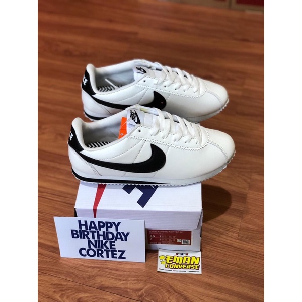 (Bisa COD) Sepatu NIK3 CORTEZ XLV BNIB Made In Indonesia Sepatu Sneakers Kets Tali Pria Wanita