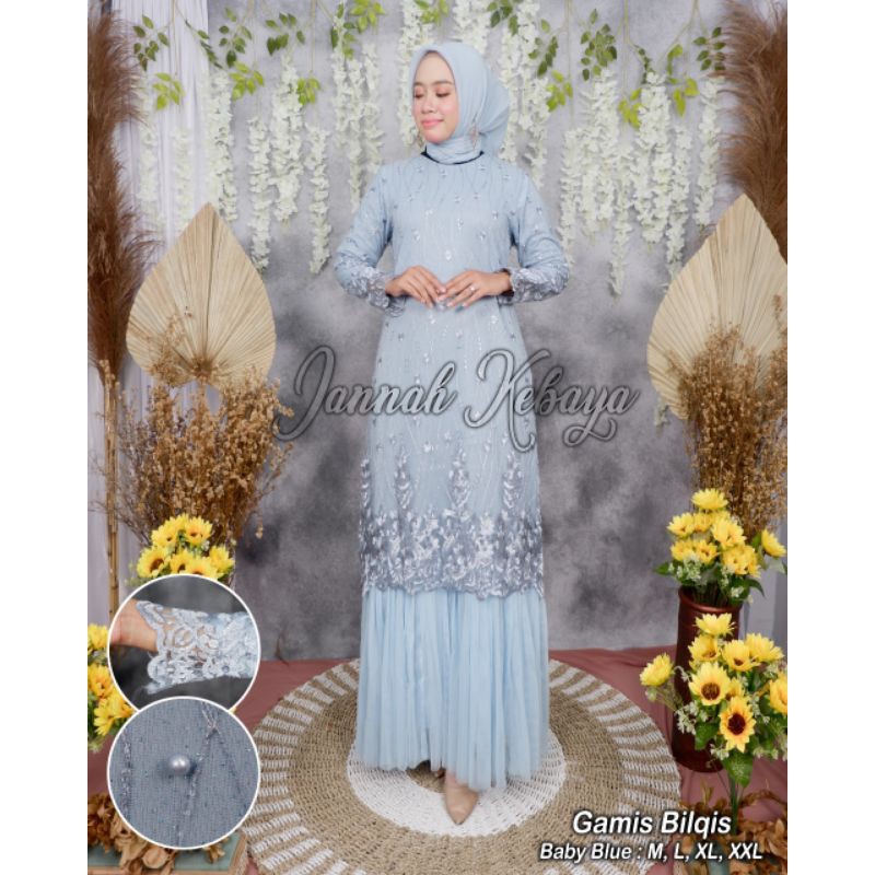 Gamis Tutu / Gamis Modern / Gamis Pesta / Gamis Brukat / Kebaya Modern / Kebaya Wisuda / Gamis