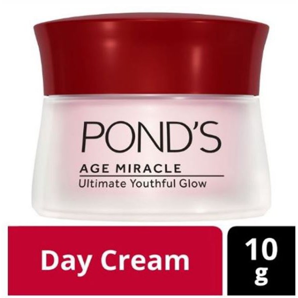 Ponds Age Miracle Ultimate Youthful Glow Day Cream SPF 18 Pa++ 10g 100% Original Termurah Krim Pagi 