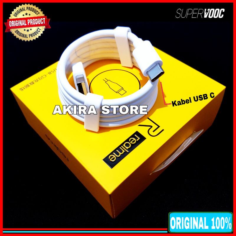 Kabel Data Realme Narzo 5 Pro 6 6 Pro X XT X2 Pro USB C SUPER VOOC Original 100% Flash Charge