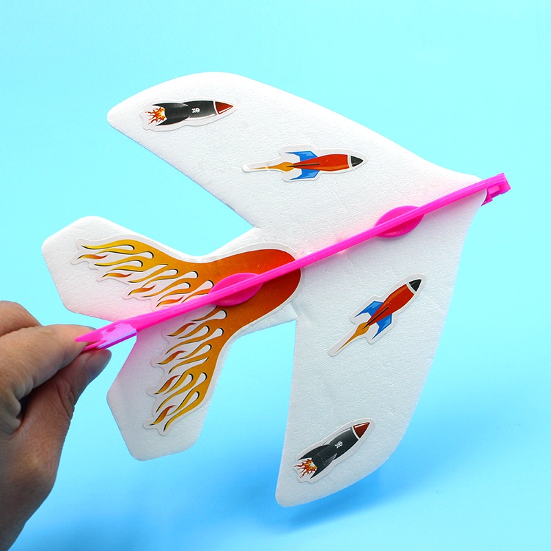 [ DIY flash catapult maneuver plane Children Toys  For Adult Kids Gifts ]