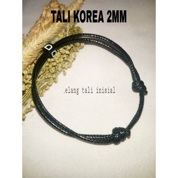 GELANG TANGAN TALI KOREA 2 MM PRIA WANITA