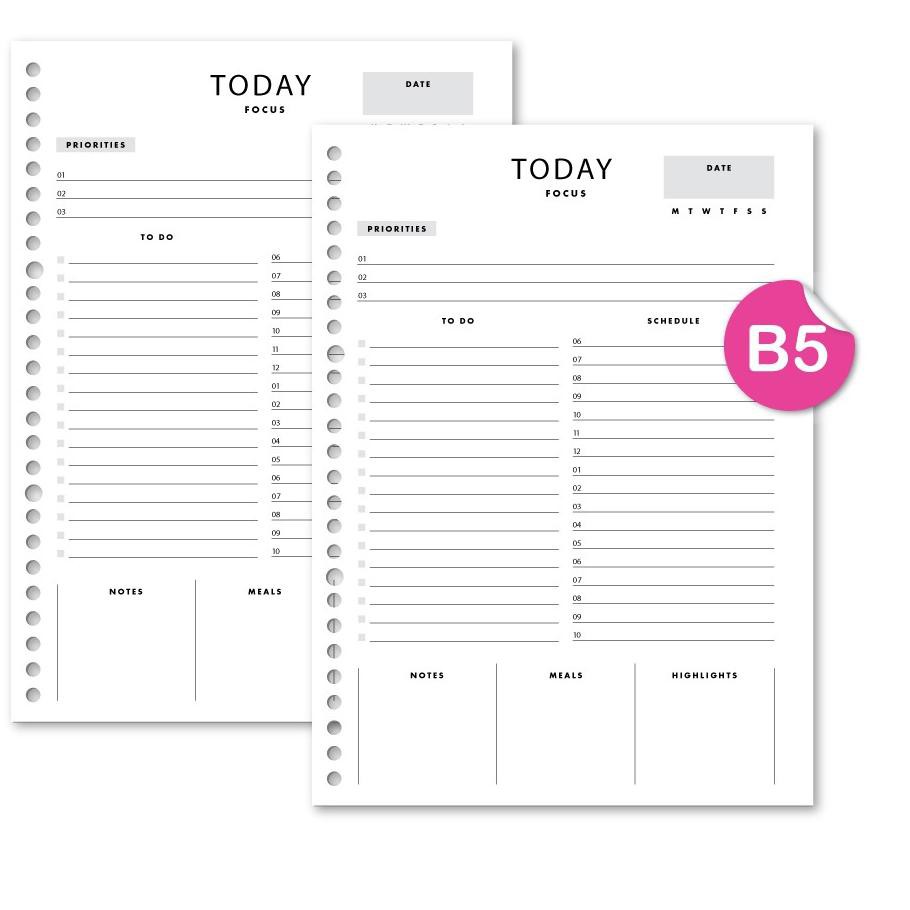 

(SEDANG DISKON) Loose leaf B5 - Today Focus