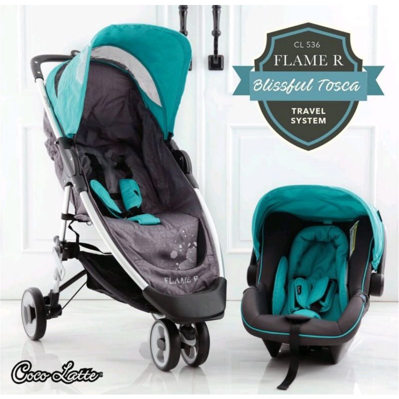 Cocolatte stroller carrier set Flame R CL536 kereta dorong travel
