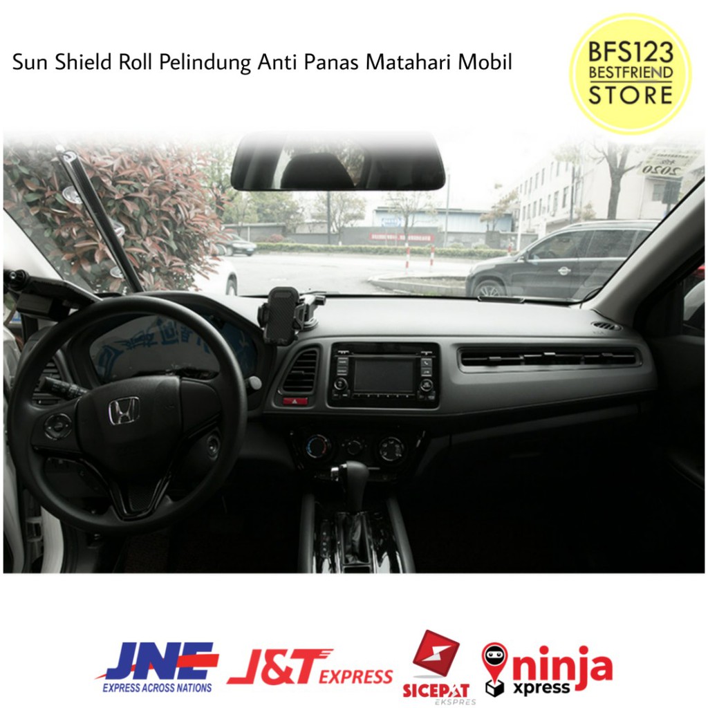 Sun Shield Roll Pelindung Anti Panas Matahari Mobil