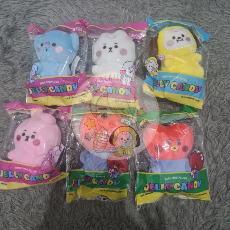 [READY 🇲🇨] BT21 Baby Jelly Candy Mini Doll