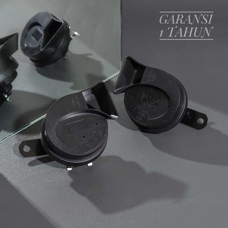 Klakson keong variasi mobil motor waterproof merk Maxx garansi 1 tahun cocok untuk BMW Avanza NMAX ,