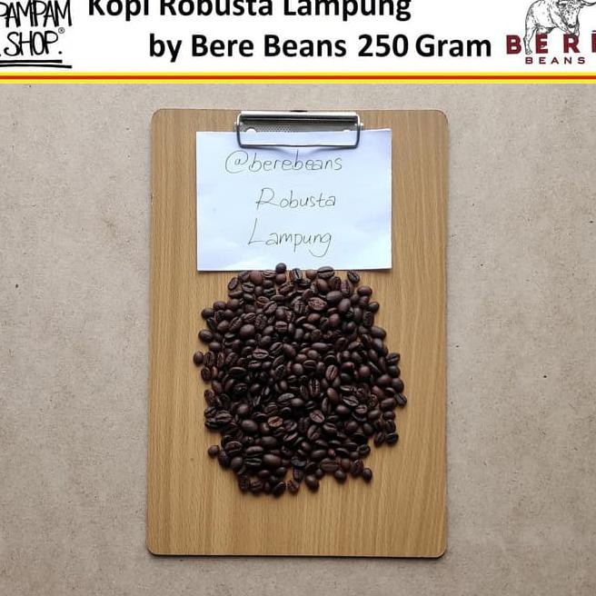 

Kopi Robusta Lampung 250 GRAM Bubuk Giling / Biji Coffee Bean Beans - Biji Kopi
