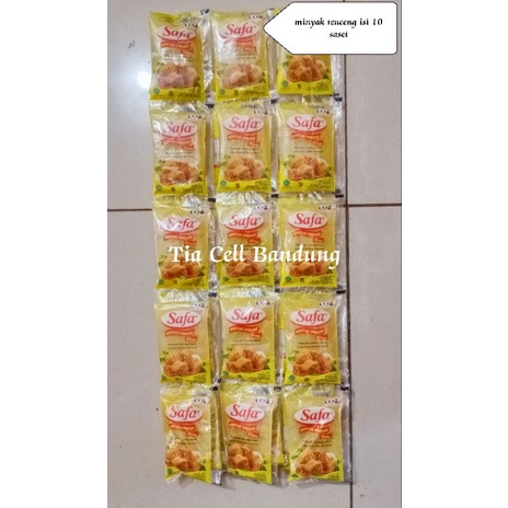 

minyak Safa renceng isi 10 saset