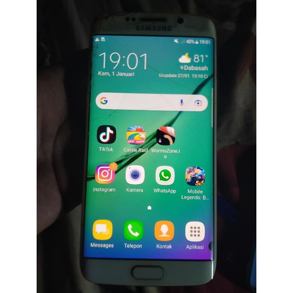 lcd copotan samsung s6 edge