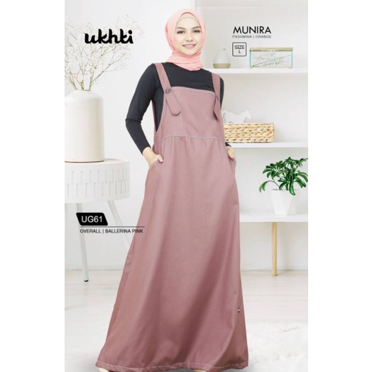 gamis overall toyobo remaja dewasa ukhti