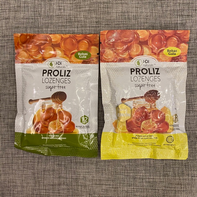 

HDI Permen Proliz Lozenges 100% ORIGINAL (permen tenggorokan batuk)