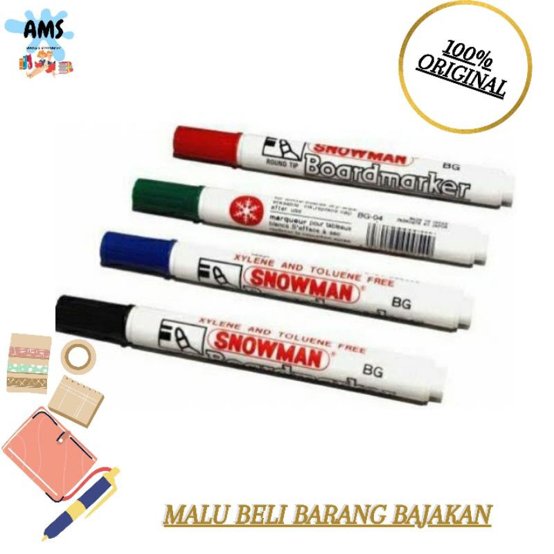 

SPIDOL WHITE BOARD SNOWMAN ANEKA WARNA