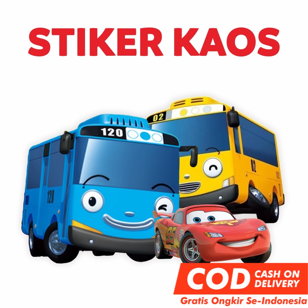 

Sablon Setrika | Sticker Kain Tayo - Cars - | Stiker Baju - STIKER LABEL NAMA ondol