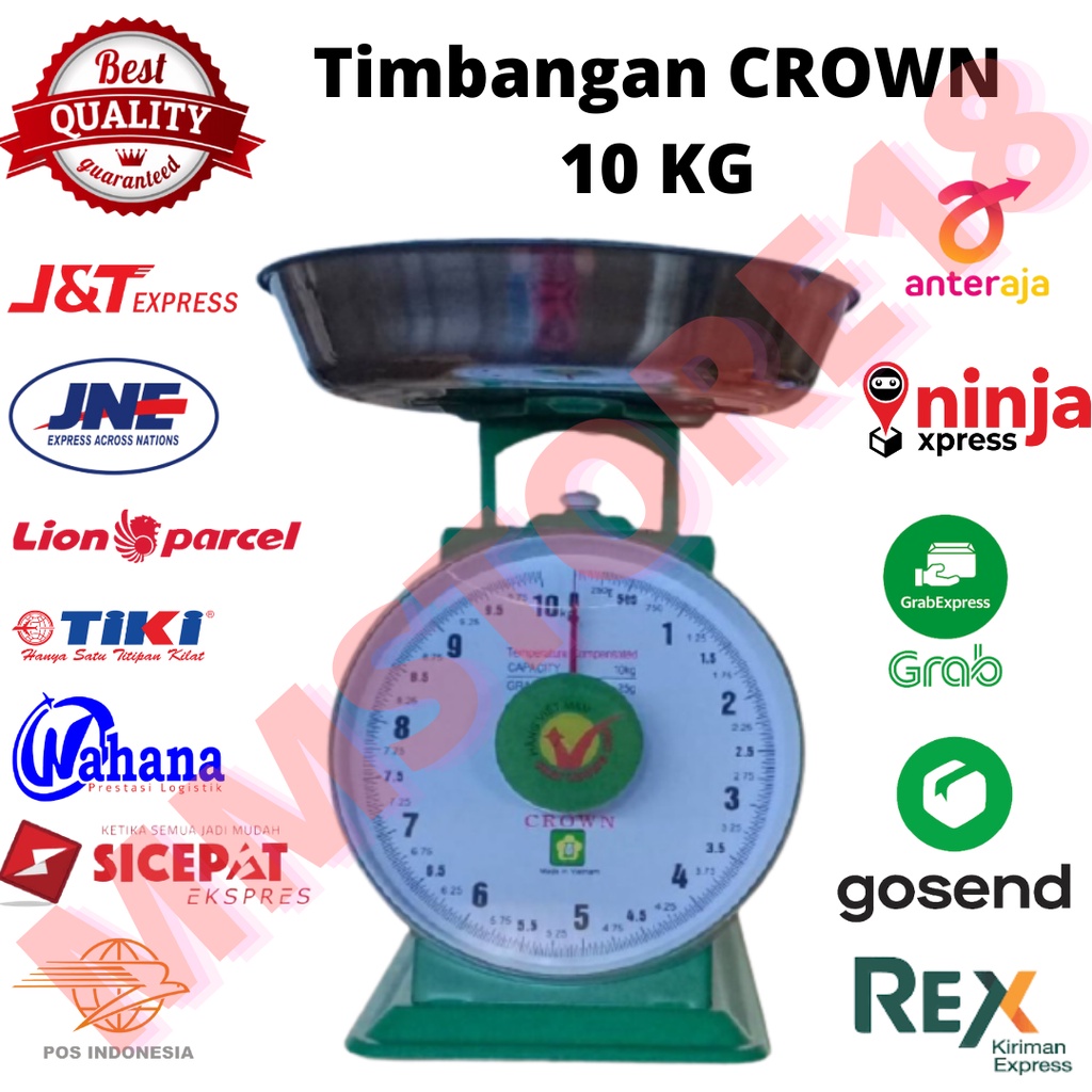 Timbangan Jarum/Analog/Duduk/Barang/Buah/Sayur Impor Vietnam V.G 10kg