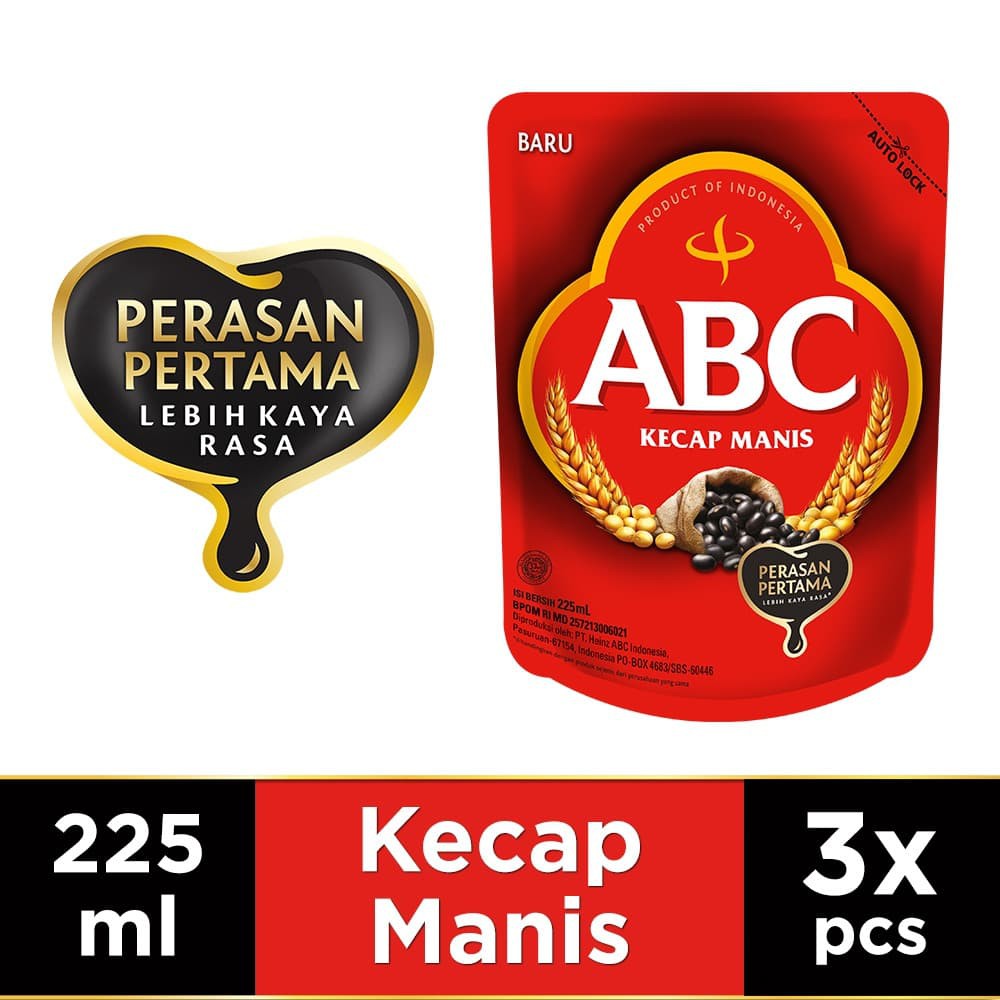 

PROMO ABC KECAP MANIS 225 ML - MULTI PACK 3 PCS TERMURAH