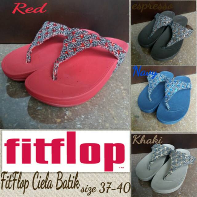 Sandal FitFlop ciela batik fitflop jepit