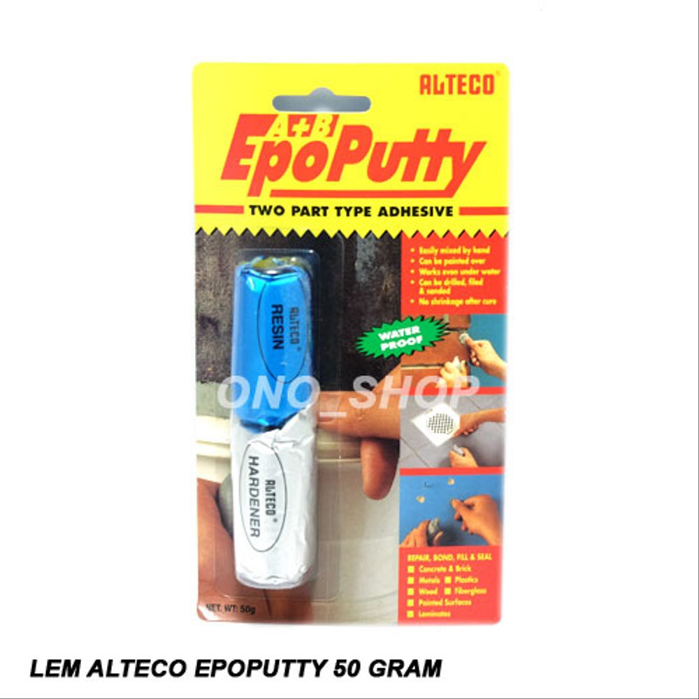 

Lem Alteco Epo Putty 50 Gram ( Lem Dodol ) Obral