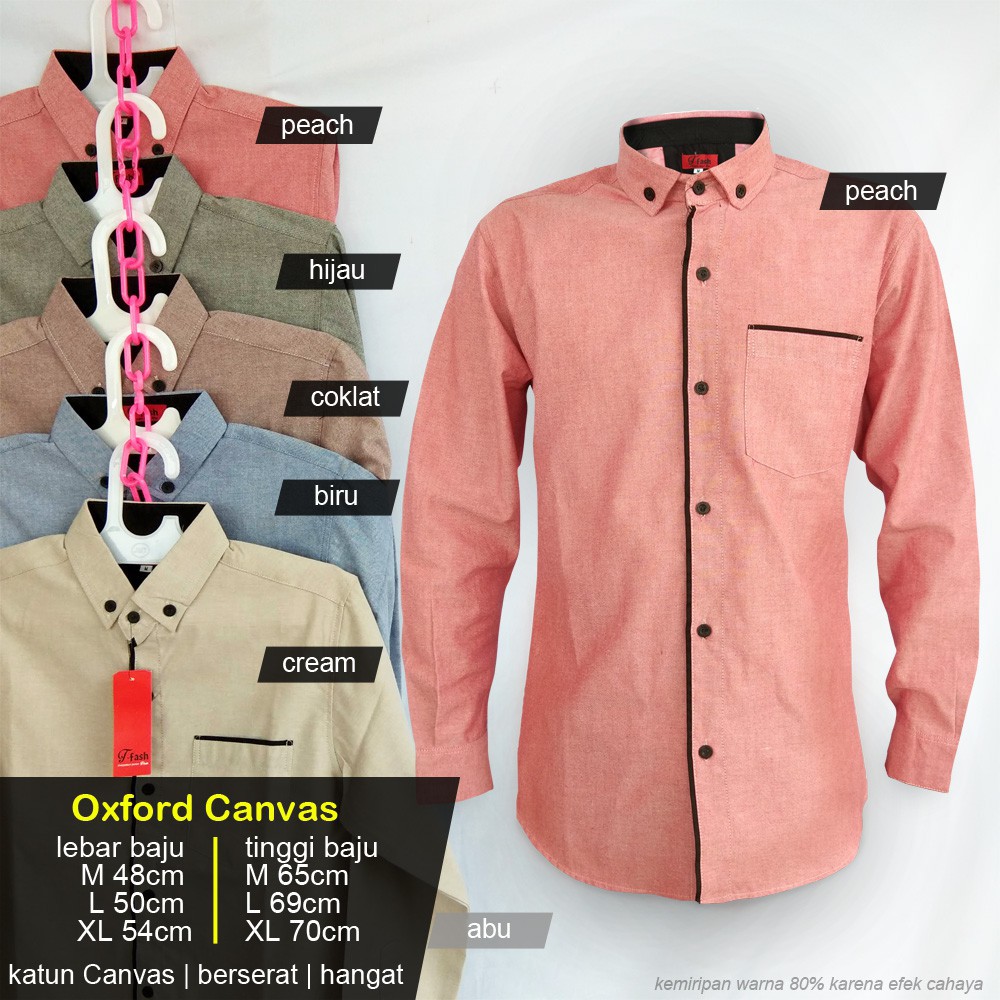 KAOS DISTRO JAKET PRIA // GROSIR KEMEJA PRIA DISTRO POLOS LENGAN PANJANG KAIN KATUN OXFORD OSPOT