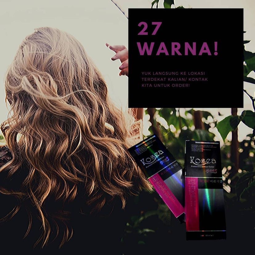 Kosea Hair Color/Cat/Semir Rambut 60 ml