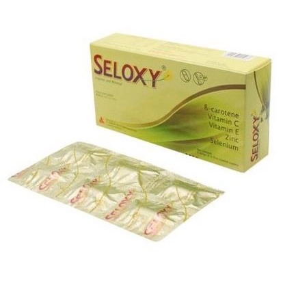 Bl Seloxy 30Kapsul Vitamin And Mineral Bcarotene Vitamin C E Zinc 6Y3Khdknfb