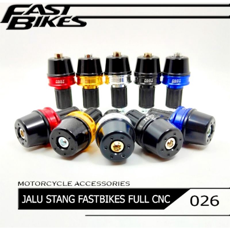 JALU STANG FASTBIKES MODEL CODE 026 ALMUNIUM CENSI PNP UNIVERSAL MOTOR