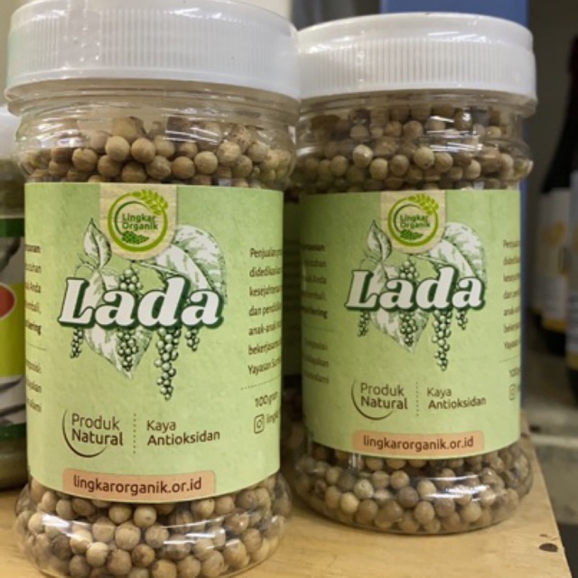 

Lingkar Organik Lada Putih / Hitam 100gr