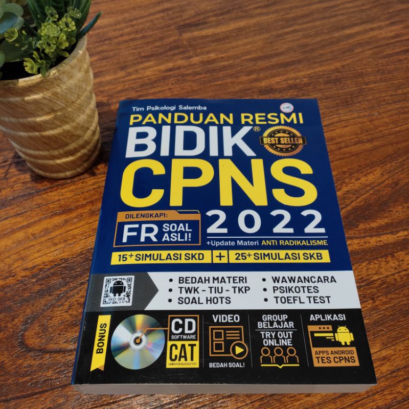 BUKU CPNS 2022 BEST SELLER : PANDUAN RESMI BIDIK CPNS 2022 READY STOK-1
