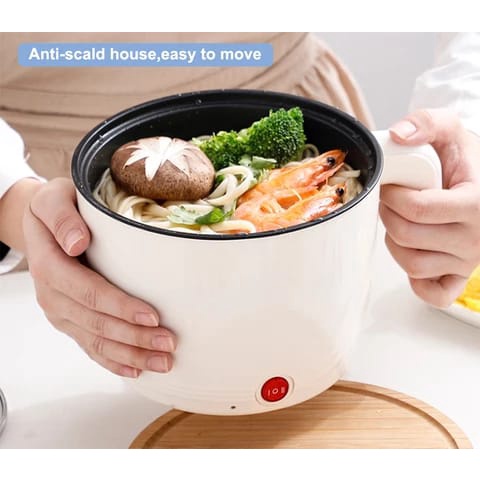 (COD) Panci Elektronik Panci Mini Size Serbaguna 450 Watt 18CM MALL SHOPPING