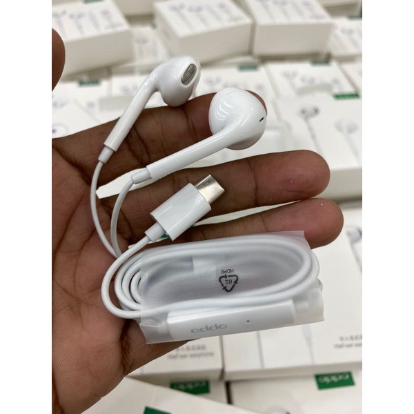 headset oppo original 100% type C suara bagus bass terjamin 100%