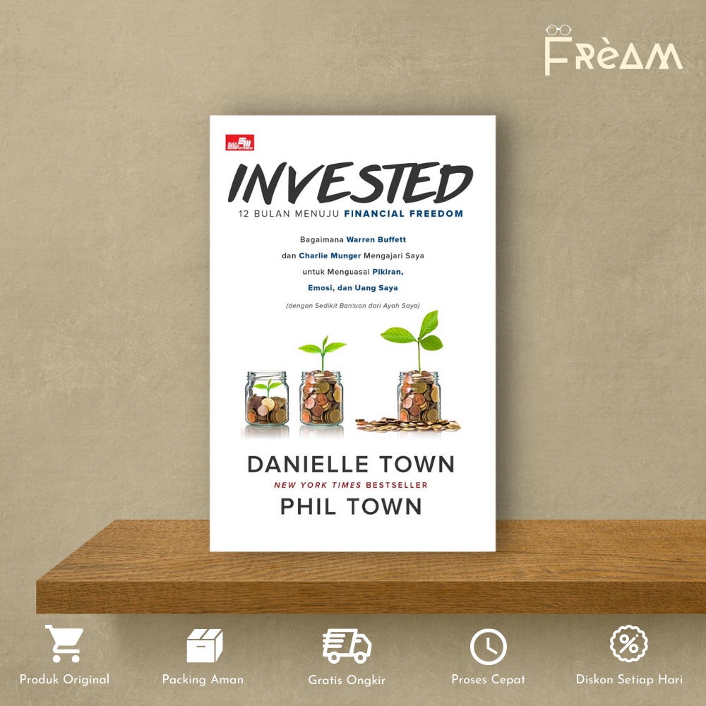Buku Bisnis Invested by Danielle Town
