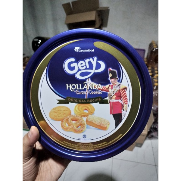 Jual Gery Hollanda Butter Cookies 225gr Shopee Indonesia